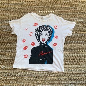 REDONE White Graphic Tee